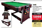 GNM 3-In-1 Game Table-Each