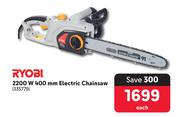 Ryobi 2200W 400mm Electric Chainsaw-Each