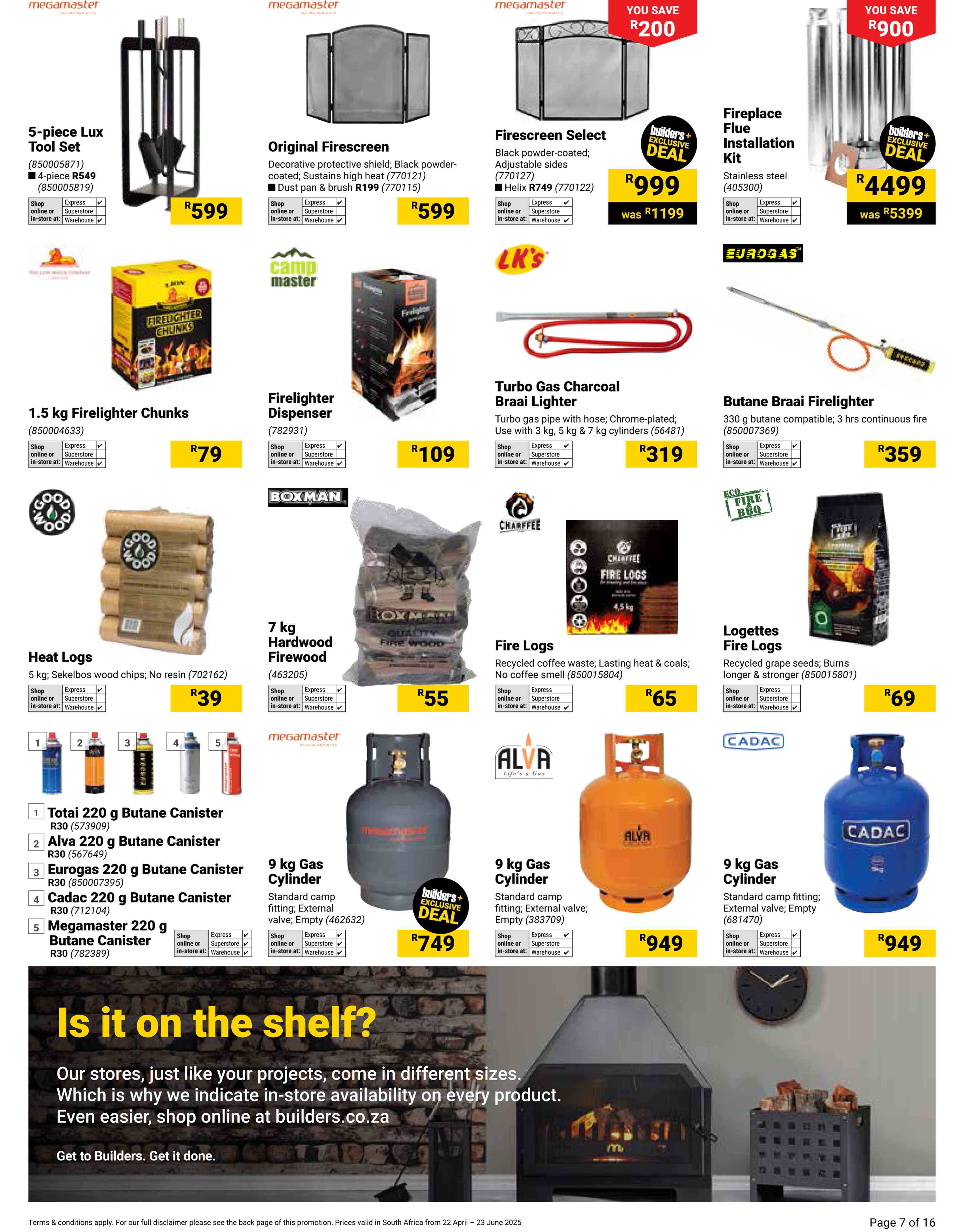 DIY Specials | Catalogue | SA Promotional Leaflets | Builders