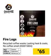 Charffee Fire Logs