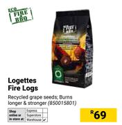 Eco Fire & BBQ Logettes Fire Logs