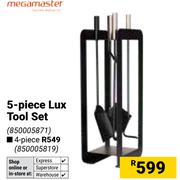 Megamaster 5-Piece Lux Tool Set