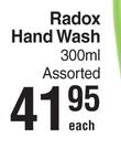 Radox Hand Wash Assorted-300ml Each