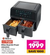 Milex Dual Air Fryer MDA002
