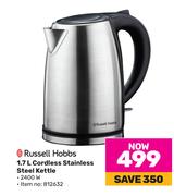 Russell Hobbs 1.7Ltr Cordless Stainless Steel Kettle