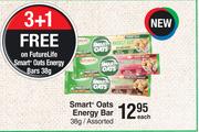 Futurelife Smart+ Oats Energy Bar Assorted-38g Each