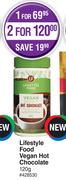 Lifestyle Food Vegan Hot Chocolate-120g