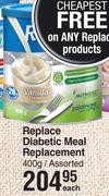 Replace Diabetic Meal Replacement Assorted-400g Each