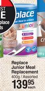 Replace Junior Meal Replacement Assorted-400g Each