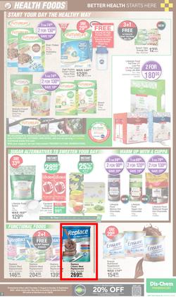 Dis-Chem : Spring Savings (17 August - 10 September 2023), page 7