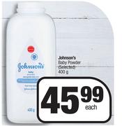 Johnson's Baby Powder (Selected)-400g Each