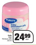  Purity Baby Petroleum Jelly-325ml Each 