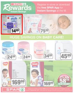 SPAR EASTERN CAPE : Here For You (24 August - 5 September 2021) Valid in Acres, Algoa Park, Aliwal North, Aspen, Burgersdorp. Cambridge, Camdeboo, Cradock, Crossways, Dagbreek, Fig tree, Fleet, page 7
