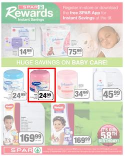 SPAR EASTERN CAPE : Here For You (24 August - 5 September 2021) Valid in Acres, Algoa Park, Aliwal North, Aspen, Burgersdorp. Cambridge, Camdeboo, Cradock, Crossways, Dagbreek, Fig tree, Fleet, page 7