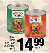 Spar Woof Dog Food-820g Each