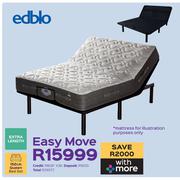 Edblo Easy Move 152cm Queen Bed Set