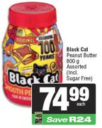 Black Cat Peanut Butter Assorted-800g