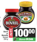 Bovril Or Marmite Spread-For 2 x 250g