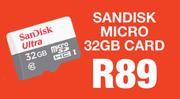 Sandisk Micro 32GB Card
