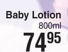 Baby Things Baby Lotion-800ml