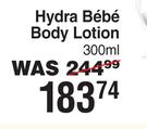 Mustela Hydra Bebe Body Lotion-300ml