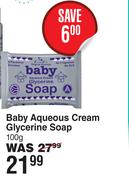 Reitze R's Baby Aqueous Cream Glycerine Soap-100g