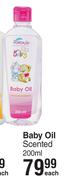 Portia M For Baby Oil Scented-200ml Each