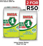 Iwisa Super Maize Meal-For 2 x 2.5Kg