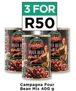 Campagna Four Bean Mix-For 3 x 400g