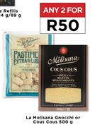 La Molisana Gnocchi Or Cous Cous-For Any 2 x 500g