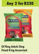 Ol'Roy Adult Dog Food Assorted-For 2 x 8Kg