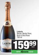 Laborie Nectar, Nectar Rose, Brut Or Brut Rose-750ml Each