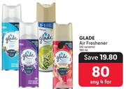 Glade Air Freshener (All Variants)-For 4 x 180ml