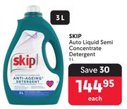 Skip Auto Liquid Semi Concentrate Detergent-3L Each
