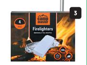 Campmaster Firelighters-For 3