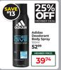 Adidas Deodorant Body Spray-150ml