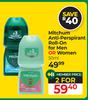 Mitchum Anti-Perspirant Roll-On For Men Or Women-FOr 2 x 50ml
