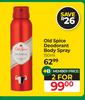 Old Spice Deodorant Body Spray-For 2 x 150ml