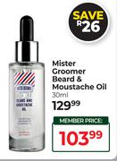 Mister Groomer Beard & Moustache Oil-30ml