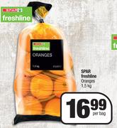 Spar Freshline Oranges-1.5kg Per Bag