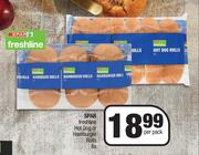 Spar Freshline Hot Dog Or Hamburger Rolls-6s Per Pack