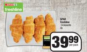 Spar Freshline Croissants-4s Per Pack