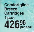 Gillette Venus Comfortglide Breeze Cartridges (4 Pack)-Per Pack