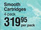 Gillette Venus Smooth Cartridges (4-Pack)-Per Pack