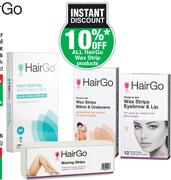 Hair Go Eyebrow & Lip Wax Strips (12 Pack)-Per Pack