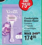 Gillette Venus Comfortglide Breeze Razor 63059