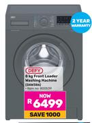 Defy 8Kg Front Loader Washing Machine DAW386
