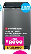 Bennett Read 20Kg Top Loader Washing Machine JCW121