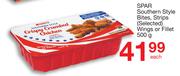 SPAR Southern Style Bites, Strips Wings Or Fillet-500g Each