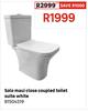 Solo Maui Close Coupled Toilet Suite White 81504519